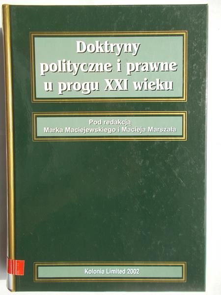 Doktryny polityczne i prawne u progu XX wieku