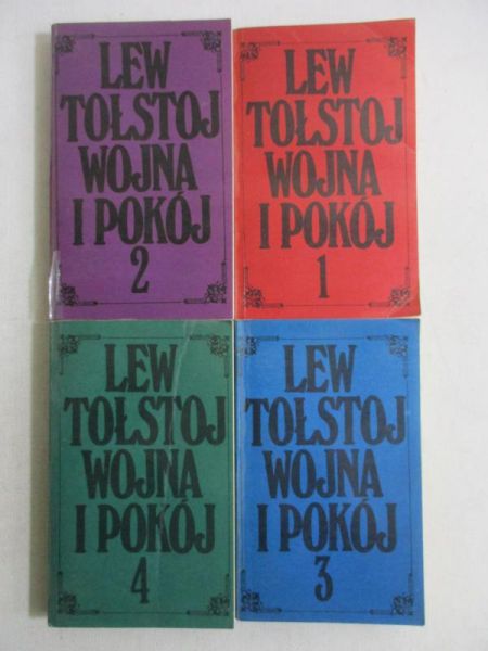 Wojna i pokój, t. 1-4