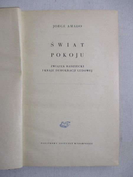 Świat pokoju. Związek Radziecki i kraje demokracji ludowej