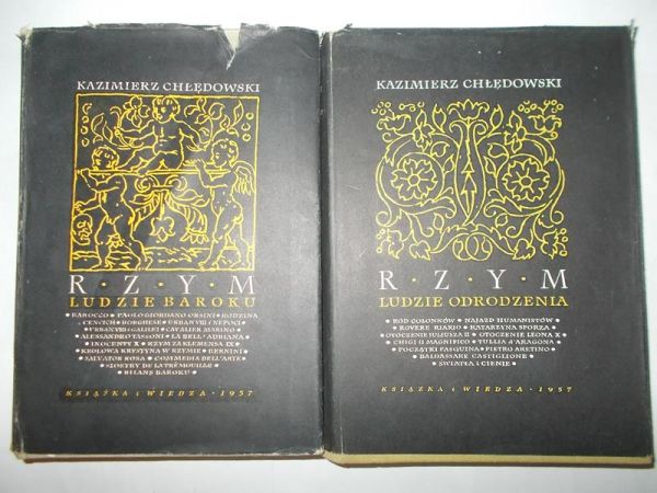 Rzym:ludzie baroku/ludzie odrodzenia