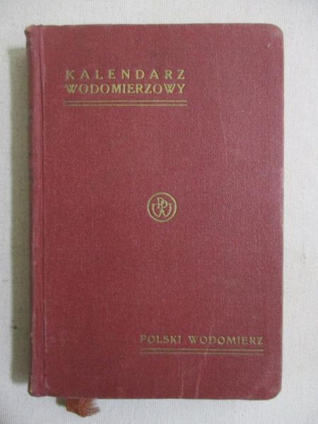 T. - Kalendarz wodomierzowy, 1936r.