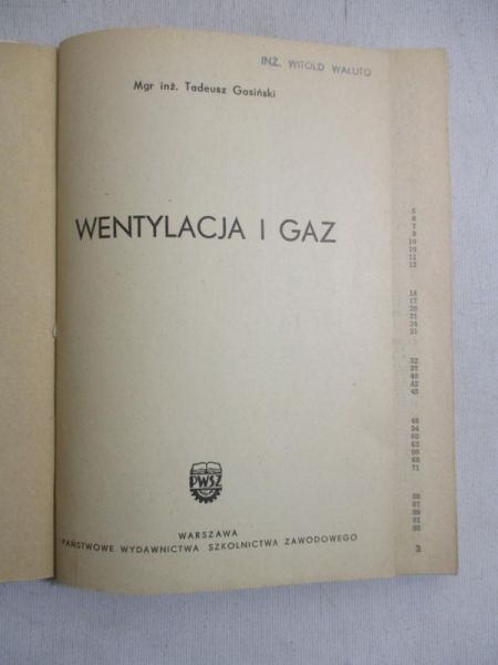 Wentylacja i gaz