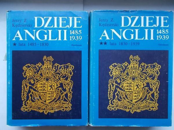 Dzieje Anglii 1485-1939, Tom I-II