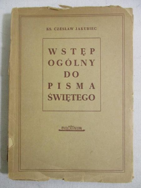 Wstęp ogólny do Pisma Świętego