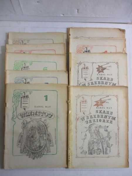 May Karol - Winnetou, cz. 1-6 / Skarb w Srebrnym Jeziorze, cz. 1-3