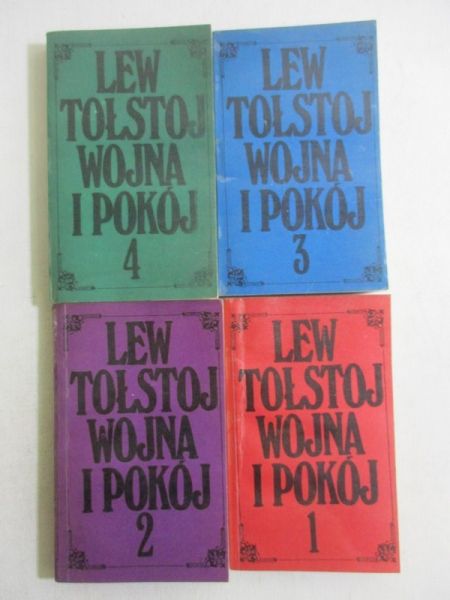 Wojna i pokój, tom I-IV (komplet)