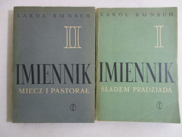 Imiennik, Tom I-II