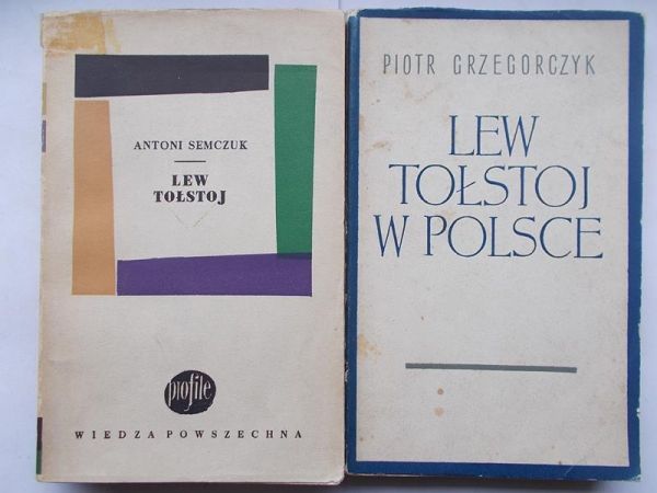 Lew Tołstoj  Lew Tołstoj w Polsce