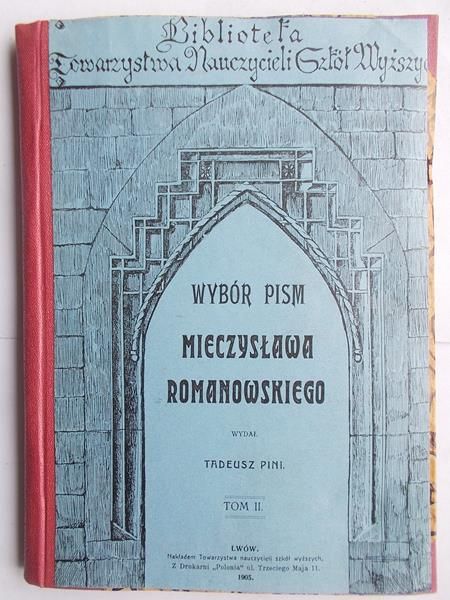 Wybór pism Mieczysława Romanowskiego, 1905 r.