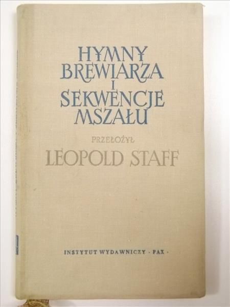 Hymny brewiarza i sekwencje mszału