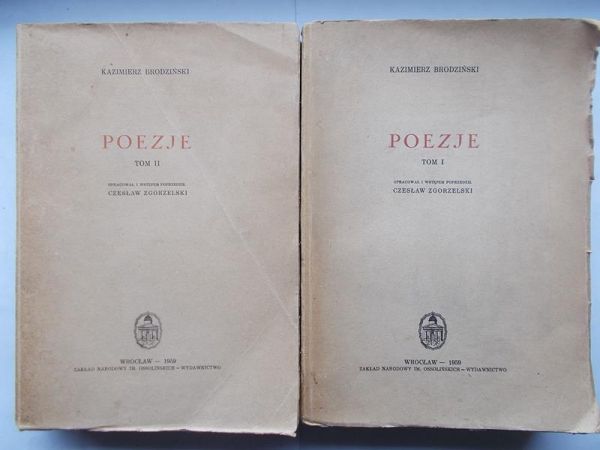 Poezje. Tom I-II