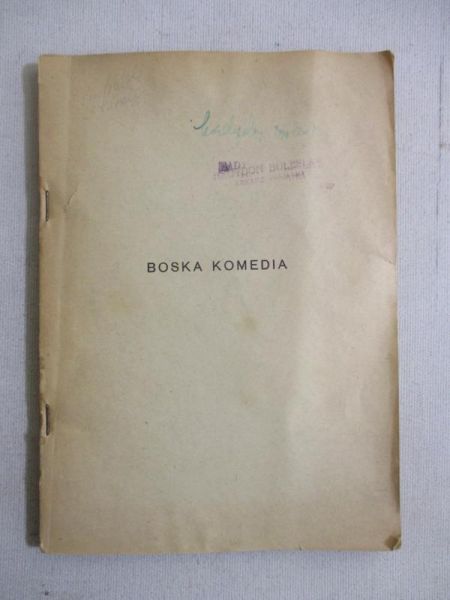 Boska Komedia, 1947 r.