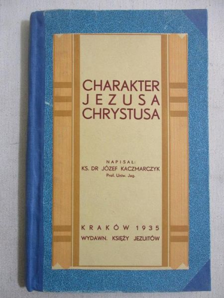 Charakter Jezusa Chrystusa, 1935r.
