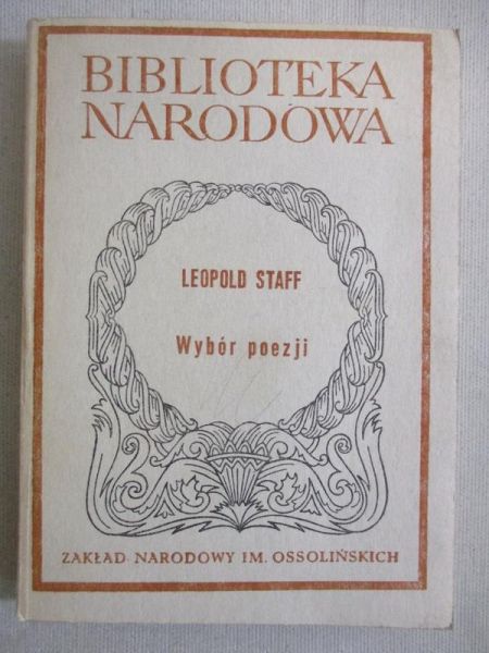 Wybór poezji, BN