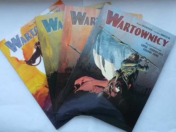 Wartownicy, zestaw 4 książek