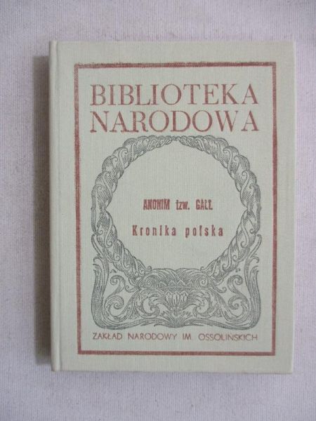 Gall Anonim - Kronika polska, BN