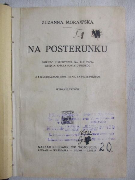 Na posterunku, 1927 r.