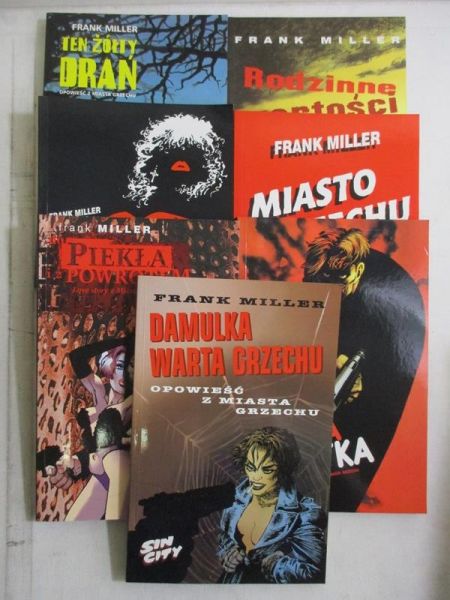 Zestaw 7 komiksów Sin City