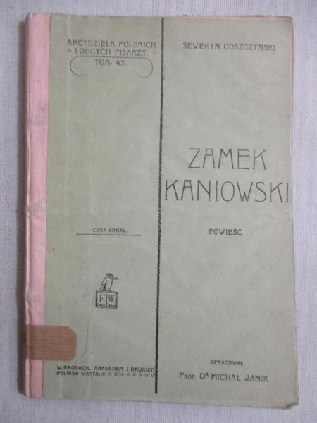 Zamek kaniowski, 1906 r.