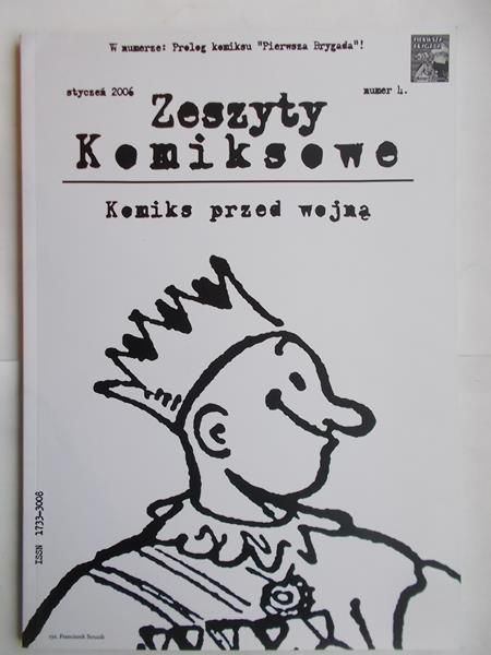 Zeszyty komiksowe - komiks przed wojną