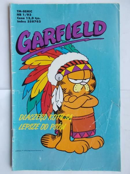 Garfield nr. 1/93
