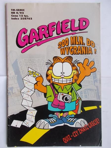 Garfield nr. 4/92