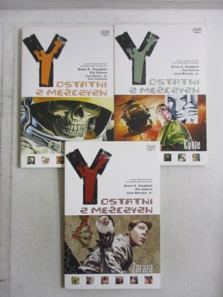 Y: Ostatni z mężczyzn, T. 1-3