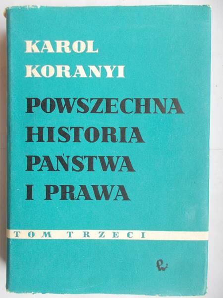 Powszechna historia państwa i prawa