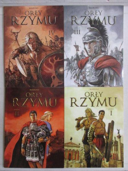 Marini Enrico - Orły Rzymu, t. 1-4