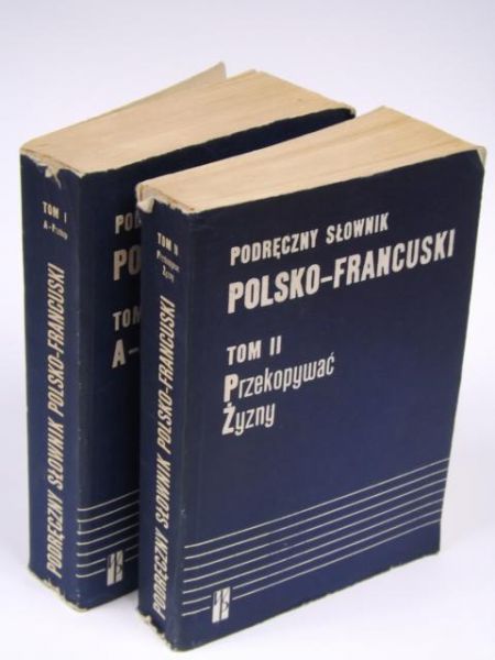 Podręczny słownik francusko - polski tom I - II