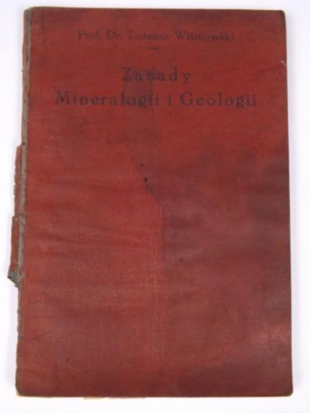 Zasady mineralogii i geologii, 1918 r.