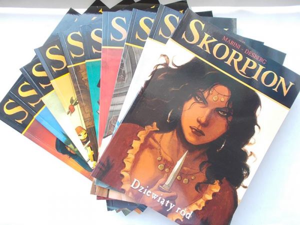 Marini Enrico - Skorpion. Zestaw 10 książek