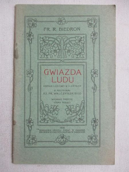 Biedroń F. - Gwiazda ludu, 1930r.