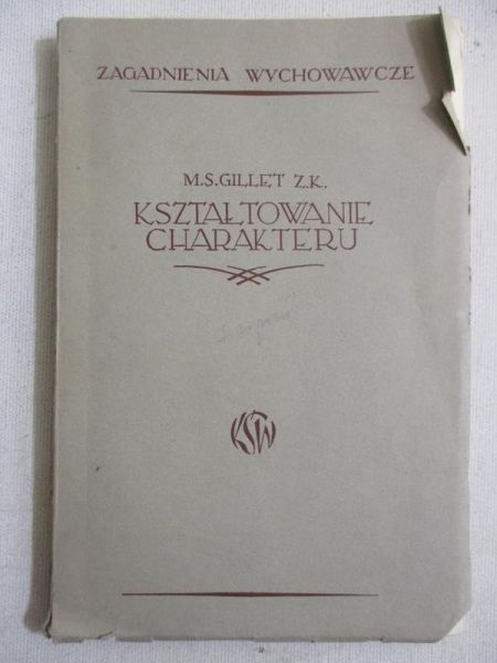 Kształtowanie charakteru, 1936 r.