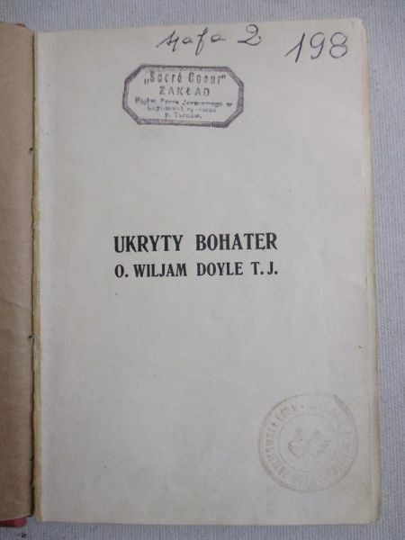 O'rahilly  - Ukryty bohater, 1926r.