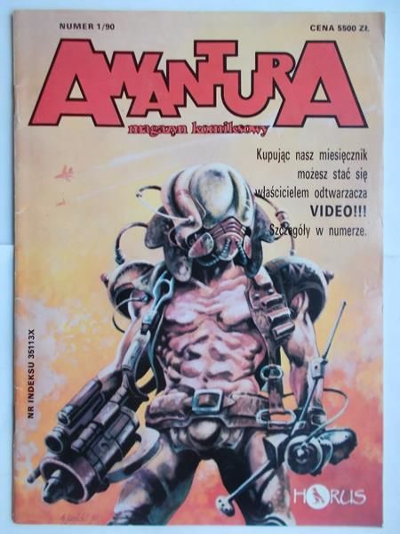 Awantura. Magazyn komiksowy Nr. 1/ 90