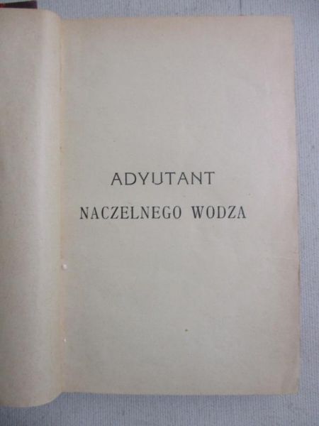 Adyutant naczelnego wodza. 1831 r.