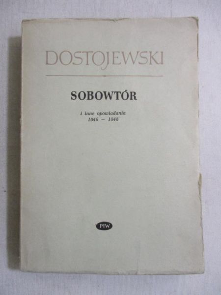 Sobowtór i inne opowiadania 1846-1848