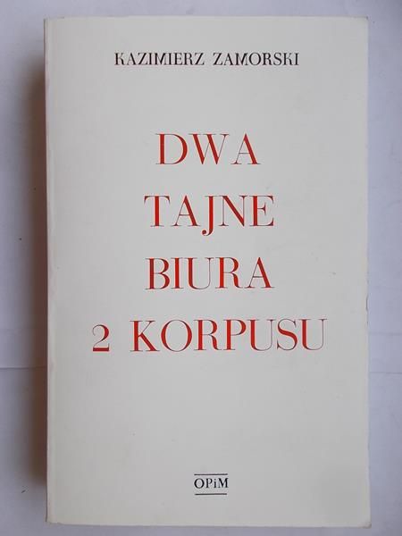Dwa tajne biura 2 Korpusu