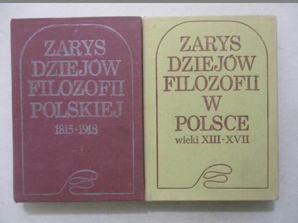 Borzym S. - Zarys dziejów filozofii polskiej. Tom I-II
