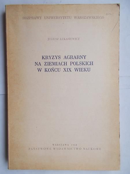 Kryzys agrarny na ziemiach polskich w końcu XIX wieku