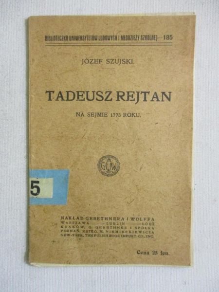 Tadeusz Rejtan na sejmie 1773 roku, 1917 r.