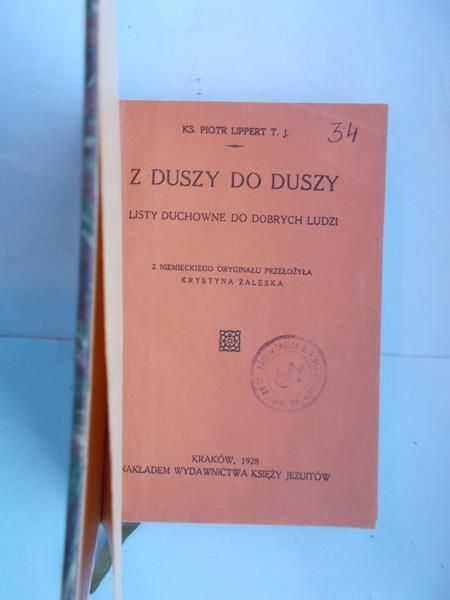 Z duszy do duszy. 1928 r.