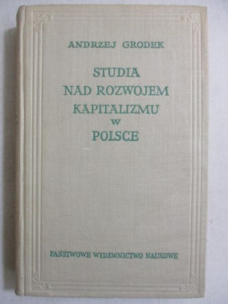 Studia nad rozwojem kapitalizmu w Polsce