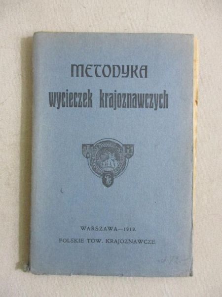 Metodyka wycieczek krajoznawczych, 1919 r.