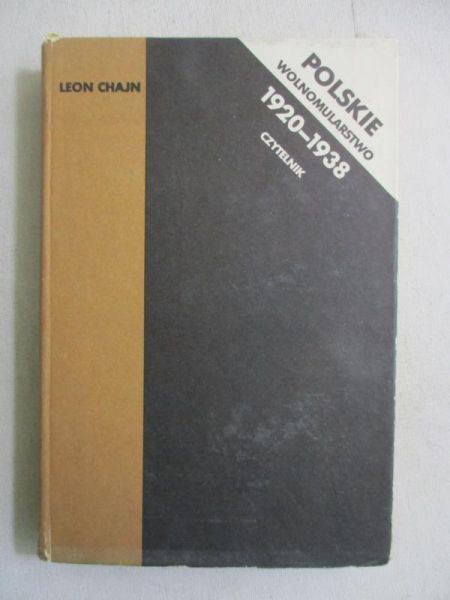 Chajn  - Polskie wolnomularstwo 1920-1938
