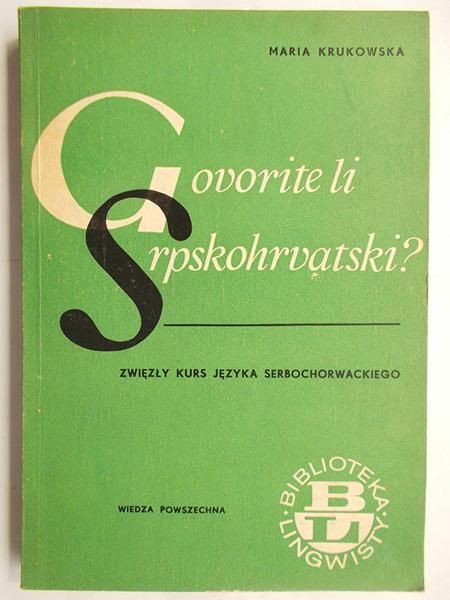 Govorite li srpskohrvatski?