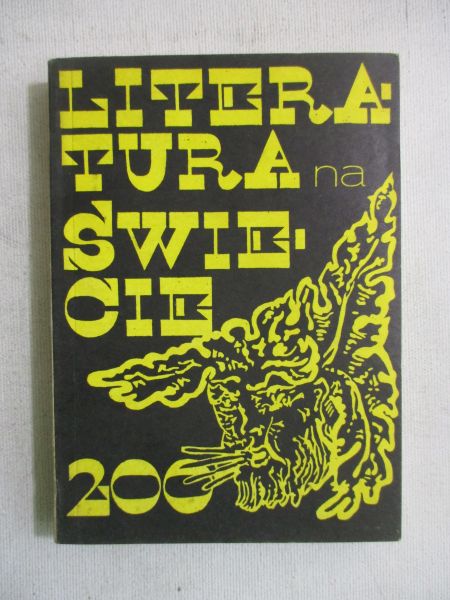 Literatura na świecie nr 200 -