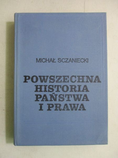 Powszechna historia państwa i prawa