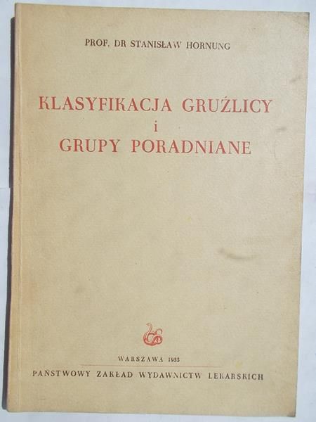 Klasyfikacja Gruźlicy i Grupy Poradnie
